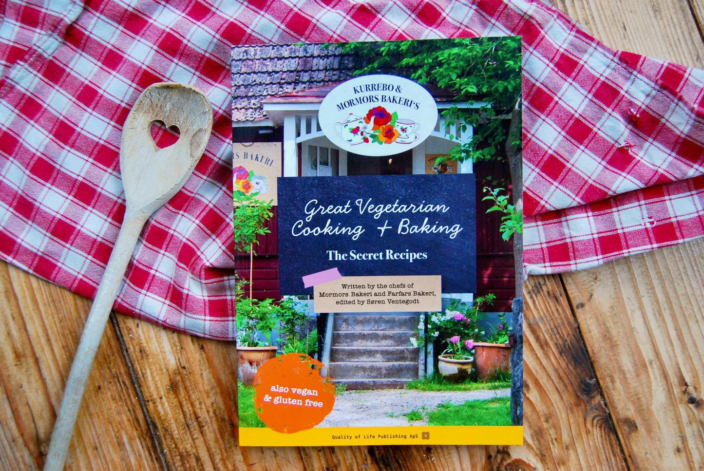 Great Vegetarian Cooking & Baking – The Secret Recipes (engelsk kokbok)